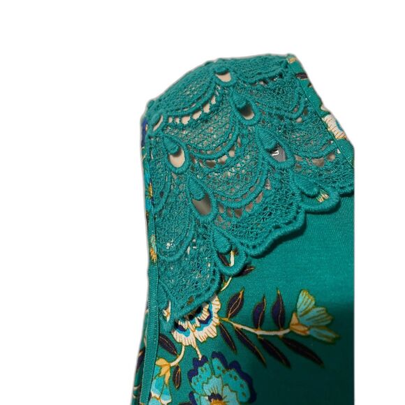 NWT Daniel Rainn Floral Sleeveless Blouse 3X - Picture 3 of 8